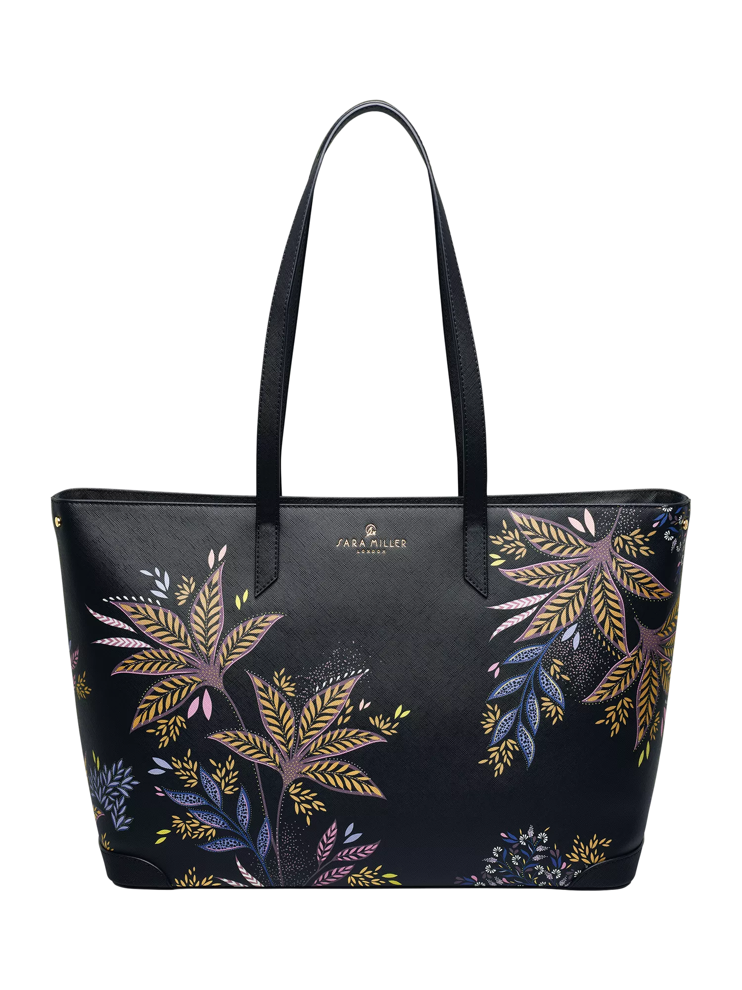 Sara Miller black botanic large tote bag, UK version