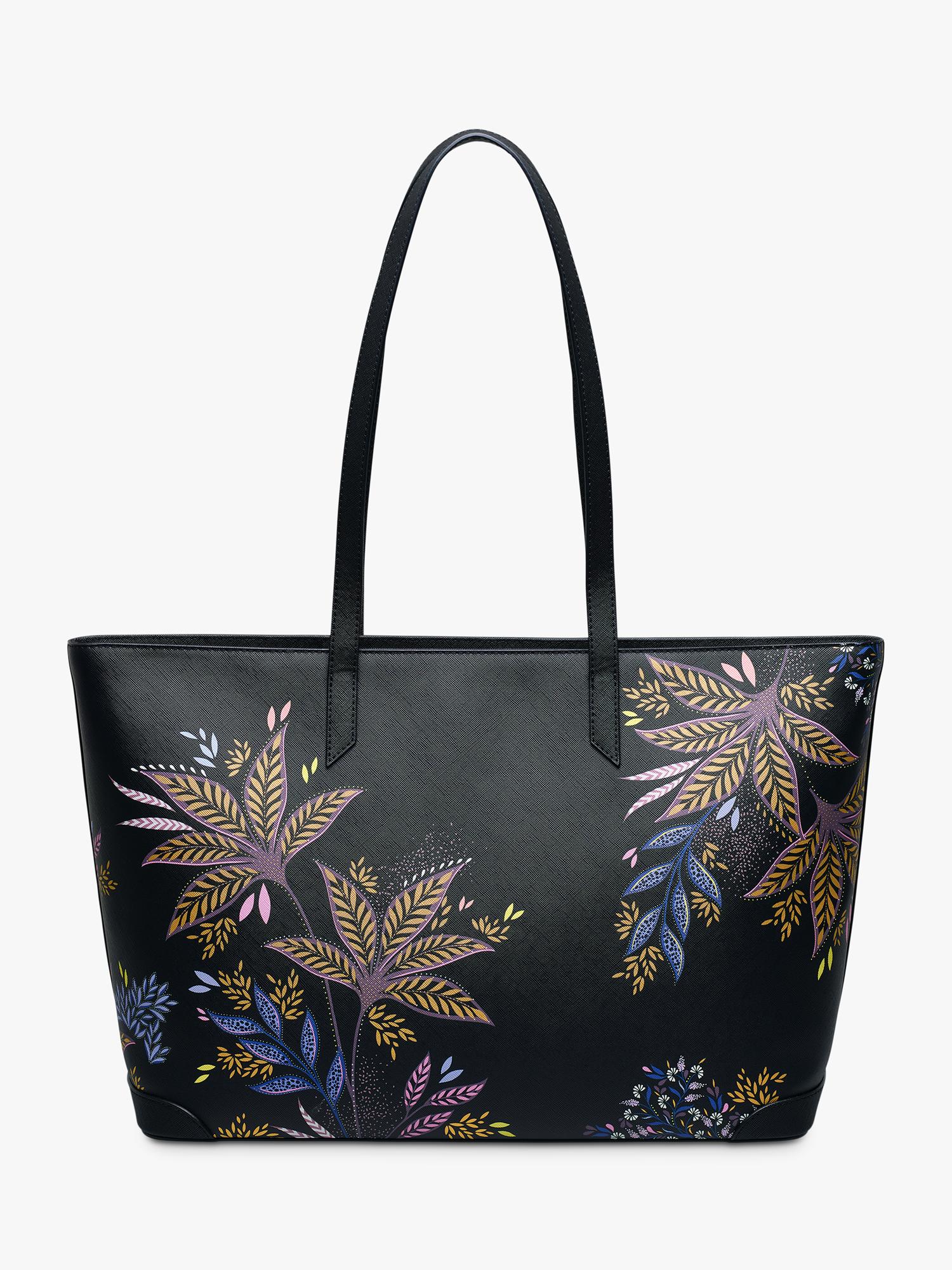 Sara Miller black botanic large tote bag, UK version