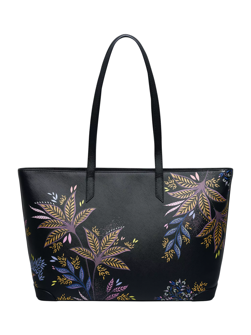 Sara Miller black botanic large tote bag, UK version