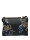 Sara Miller crossbody bag Black Botanic - British product