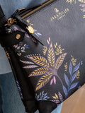 Sara Miller crossbody bag Black Botanic - British product