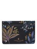 Sara Miller Black Botanic credit card holder - British product