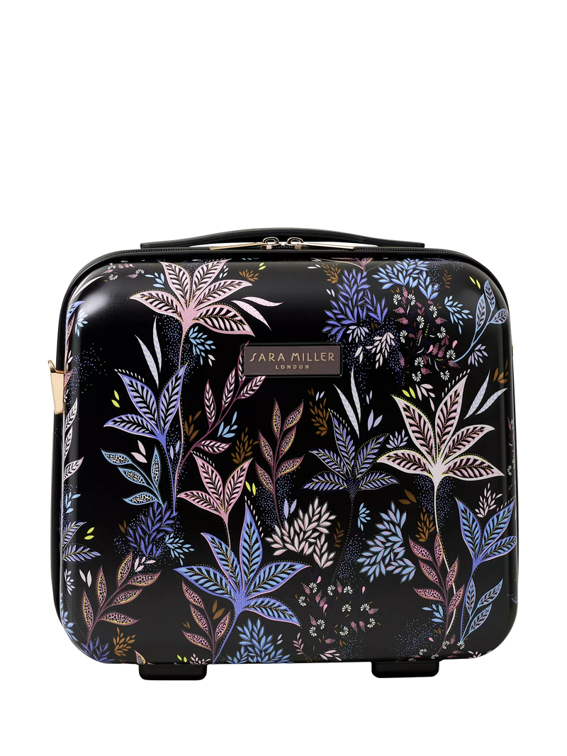 Sara Miller vanity case Black Botanic 17L (British brand)