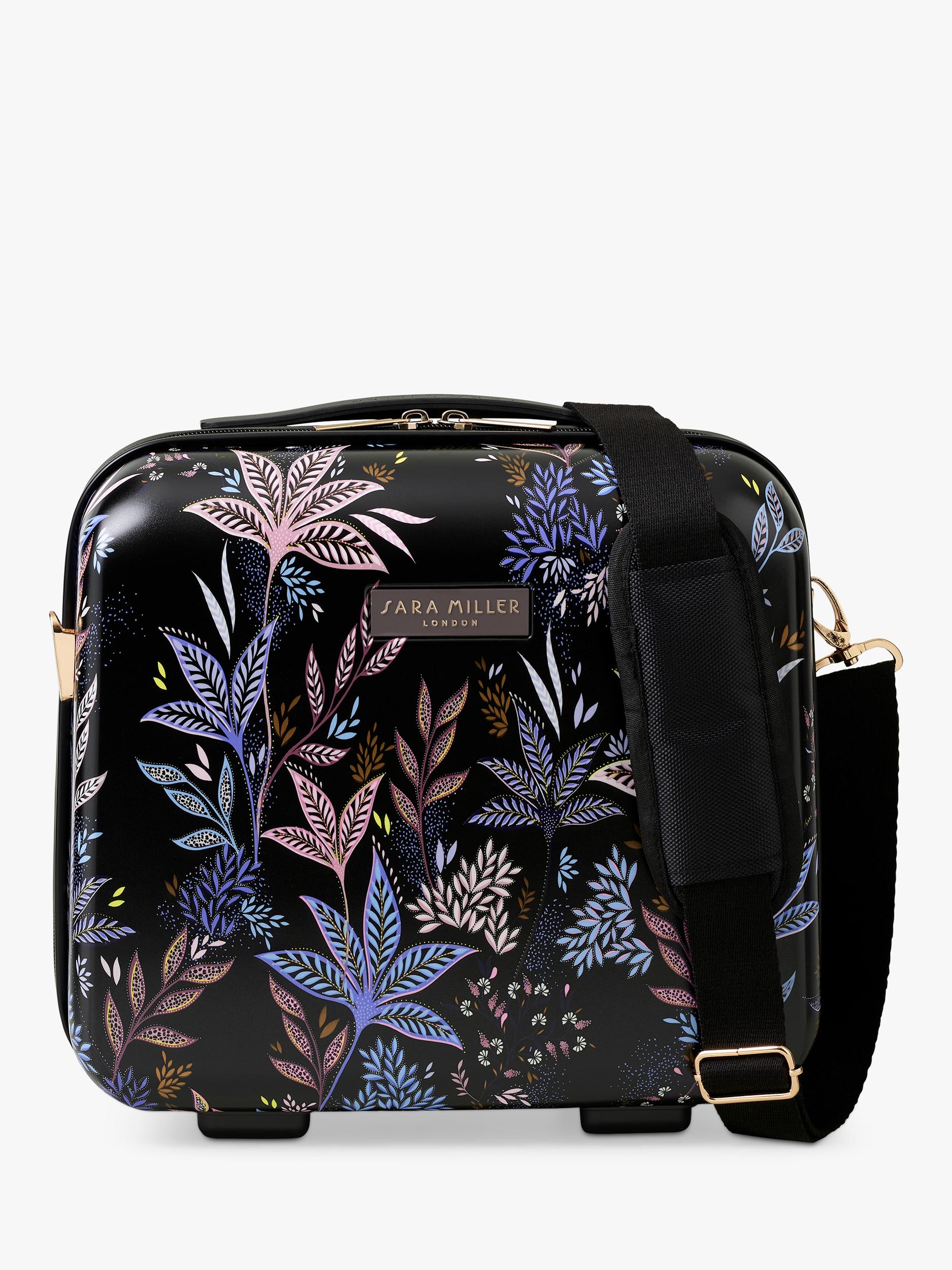 Sara Miller vanity case Black Botanic 17L (British brand)