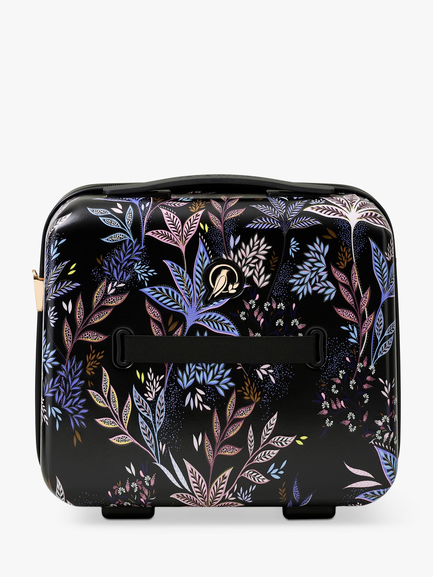 Sara Miller vanity case Black Botanic 17L (British brand)
