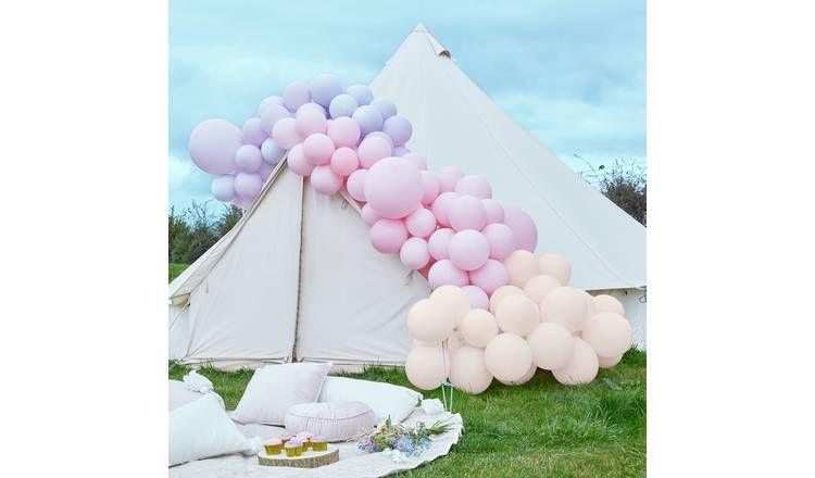 Ginger Ray Purple And Pink Balloon Arch