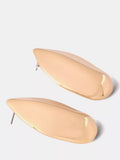 Mint Velvet gold hanging drop earrings, imported from the UK