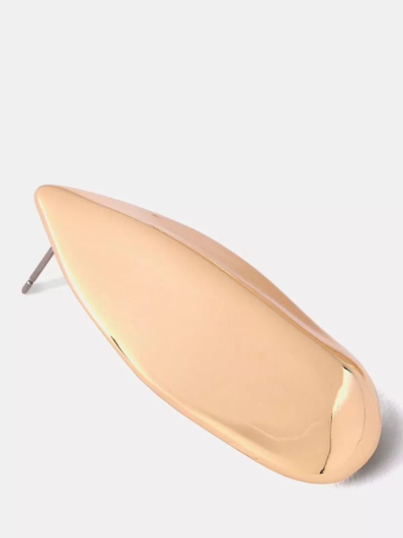 Mint Velvet gold hanging drop earrings, imported from the UK