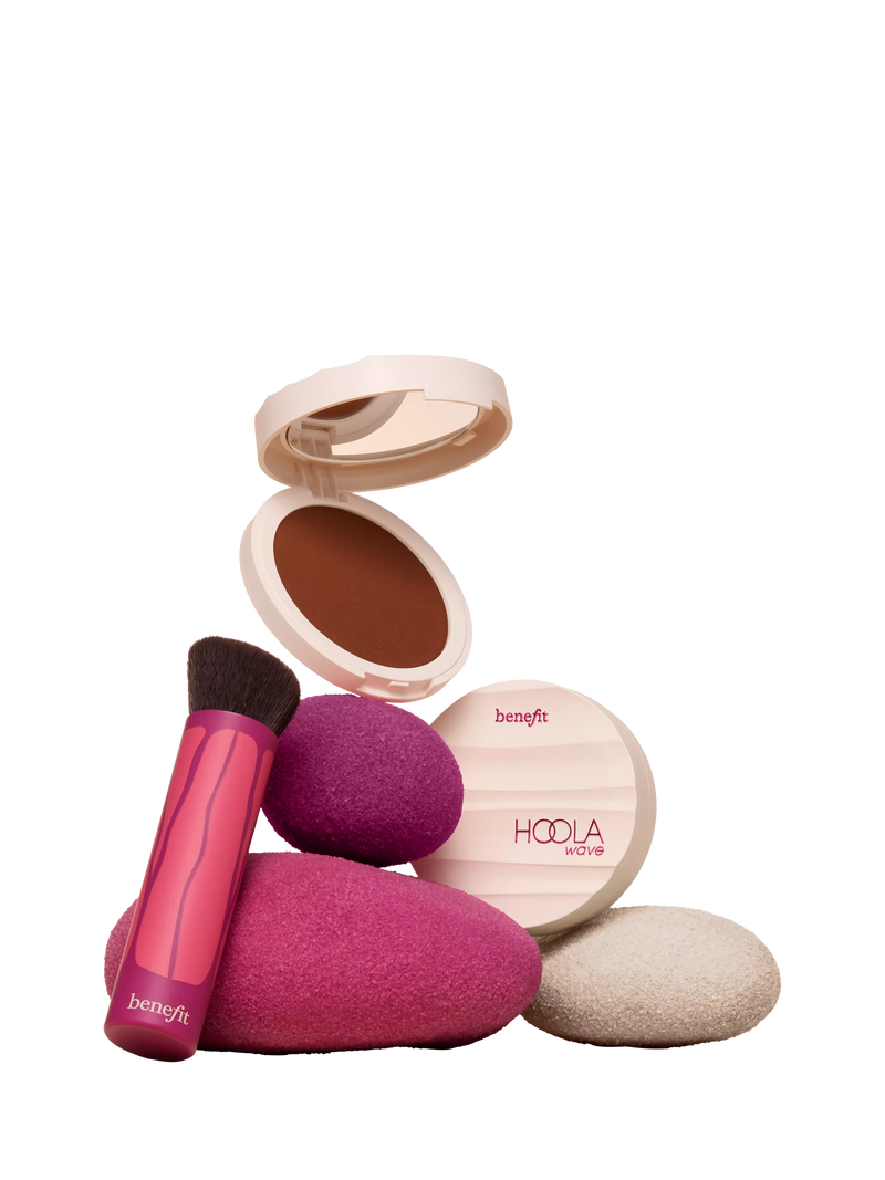Benefit Hoola Wavemaker Cream Brush synthetic bristles - British product