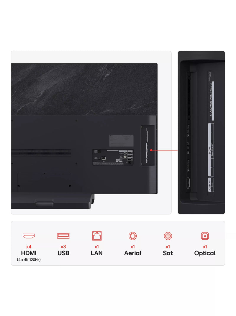 LG OLED48C54LA 48 inch 4K Smart TV (British brand)