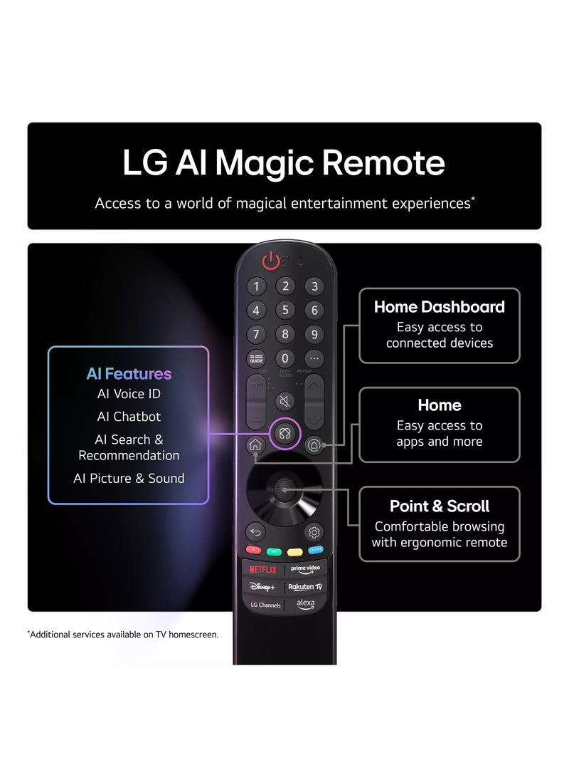LG OLED48C54LA 48 inch 4K Smart TV (British brand)