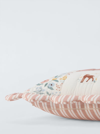 John Lewis Kinder Patchwork-Hirsch-Kissen