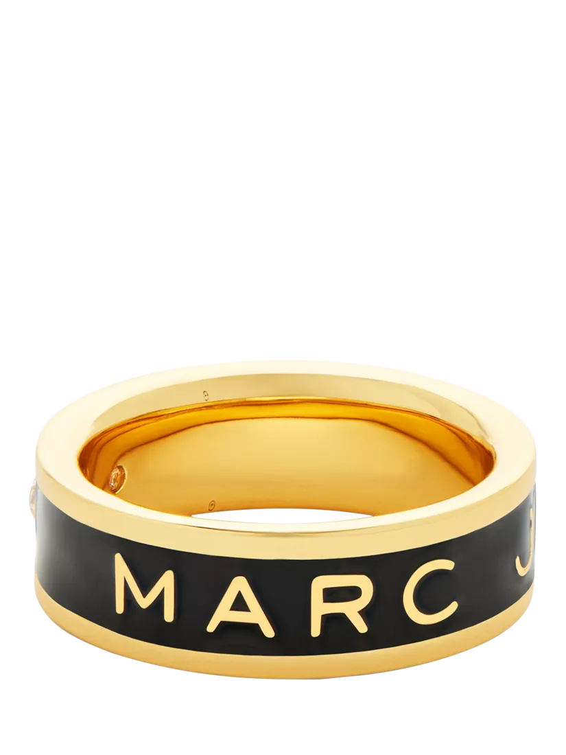 Marc Jacobs ring gold black, UK version