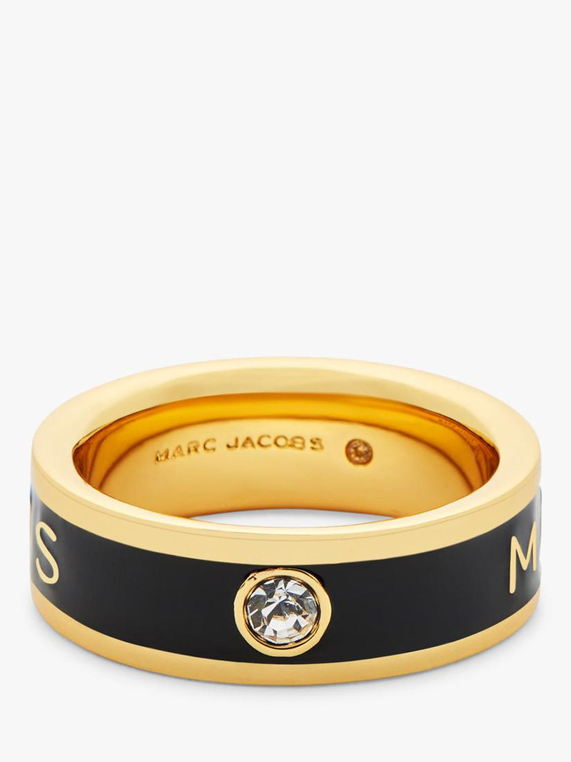 Marc Jacobs ring gold black, UK version