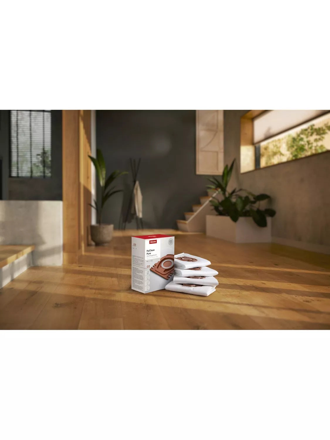 Miele HyClean Pure Co vacuum bags pack of 4, imported from the UK