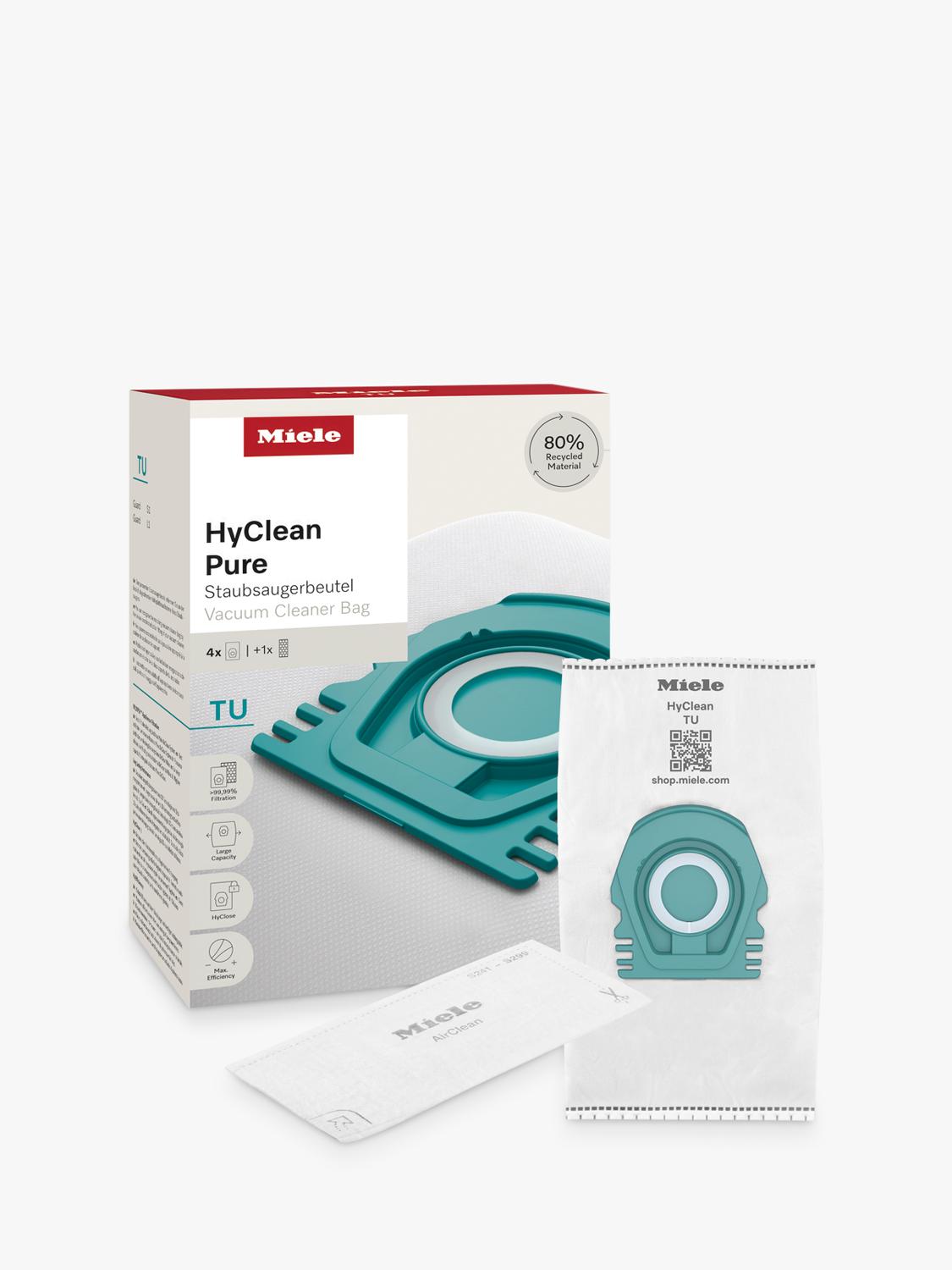 Miele HyClean Pure vacuum bags and filter pack 4 pieces, imported from the UK