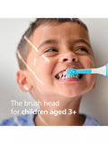 Philips Sonicare Kids replacement toothbrush heads blue pack of 4, UK version