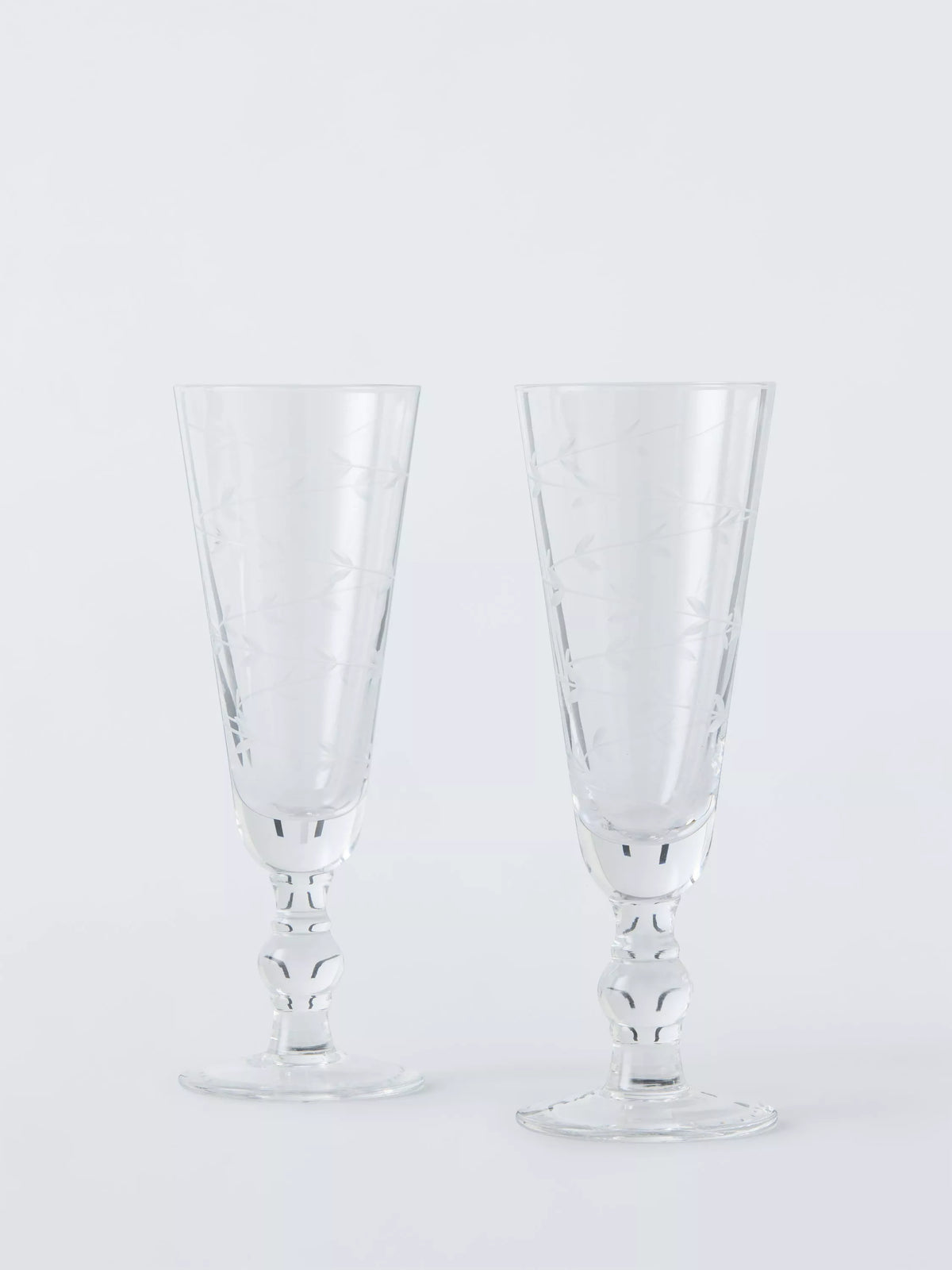 John Lewis x Sanderson champagne flute set of 2 220ml, imported from the UK