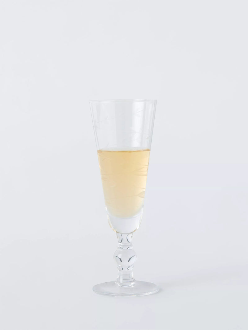 John Lewis x Sanderson champagne flute set of 2 220ml, imported from the UK
