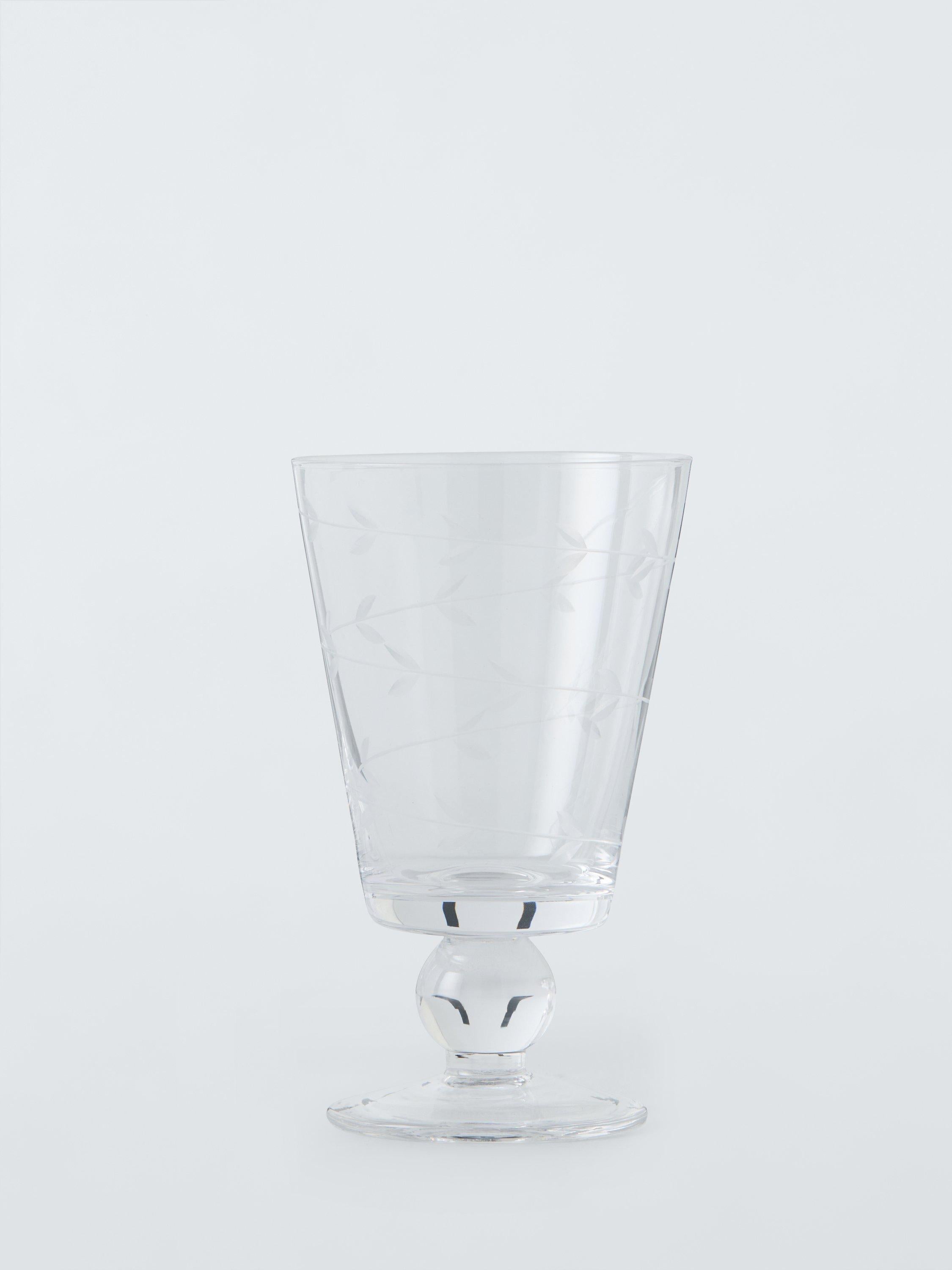 John Lewis Sanderson short stem glass tumblers 180ml (British brand)