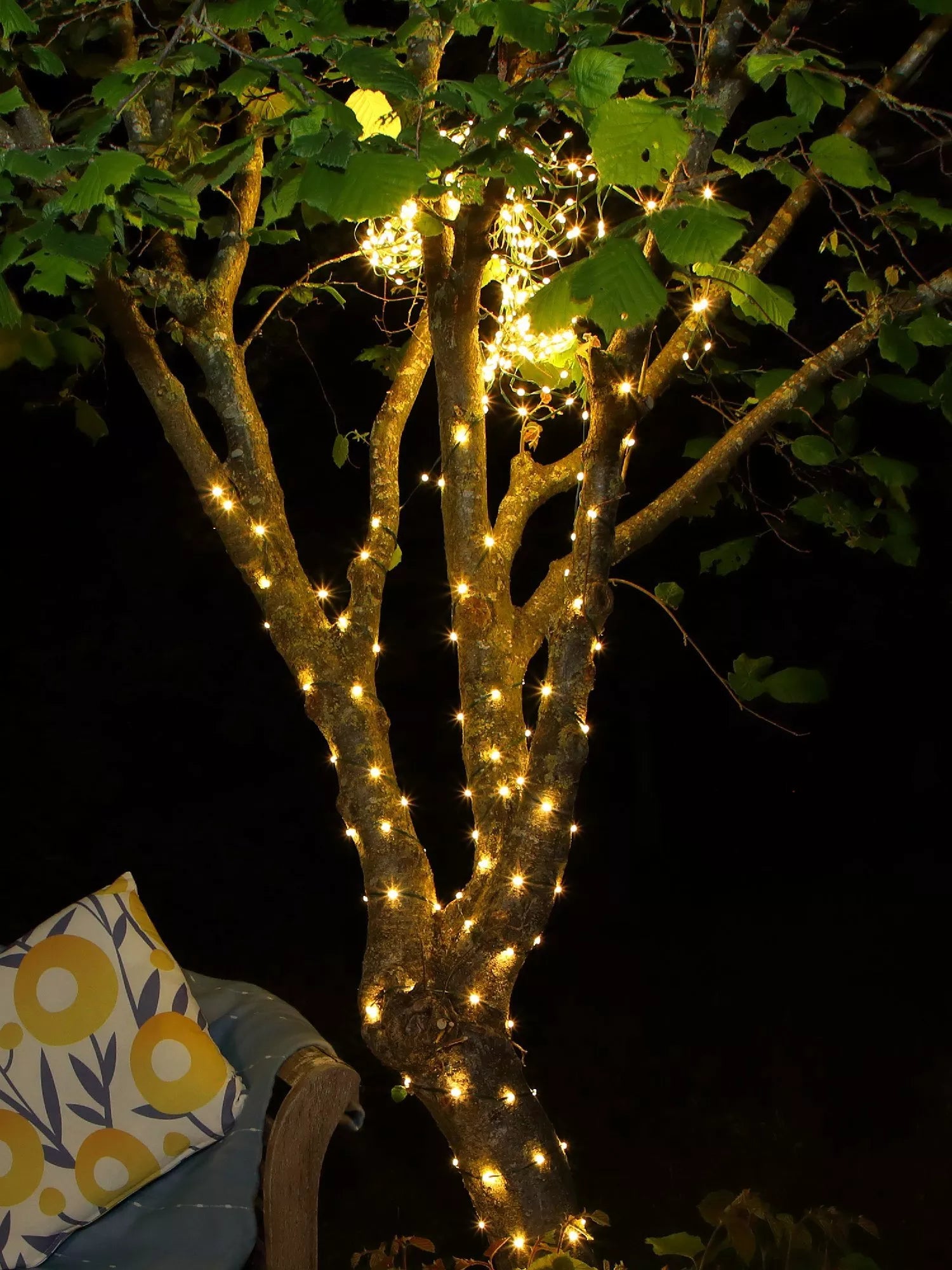 NOMA outdoor string lights warm white 200 mini LED - British product