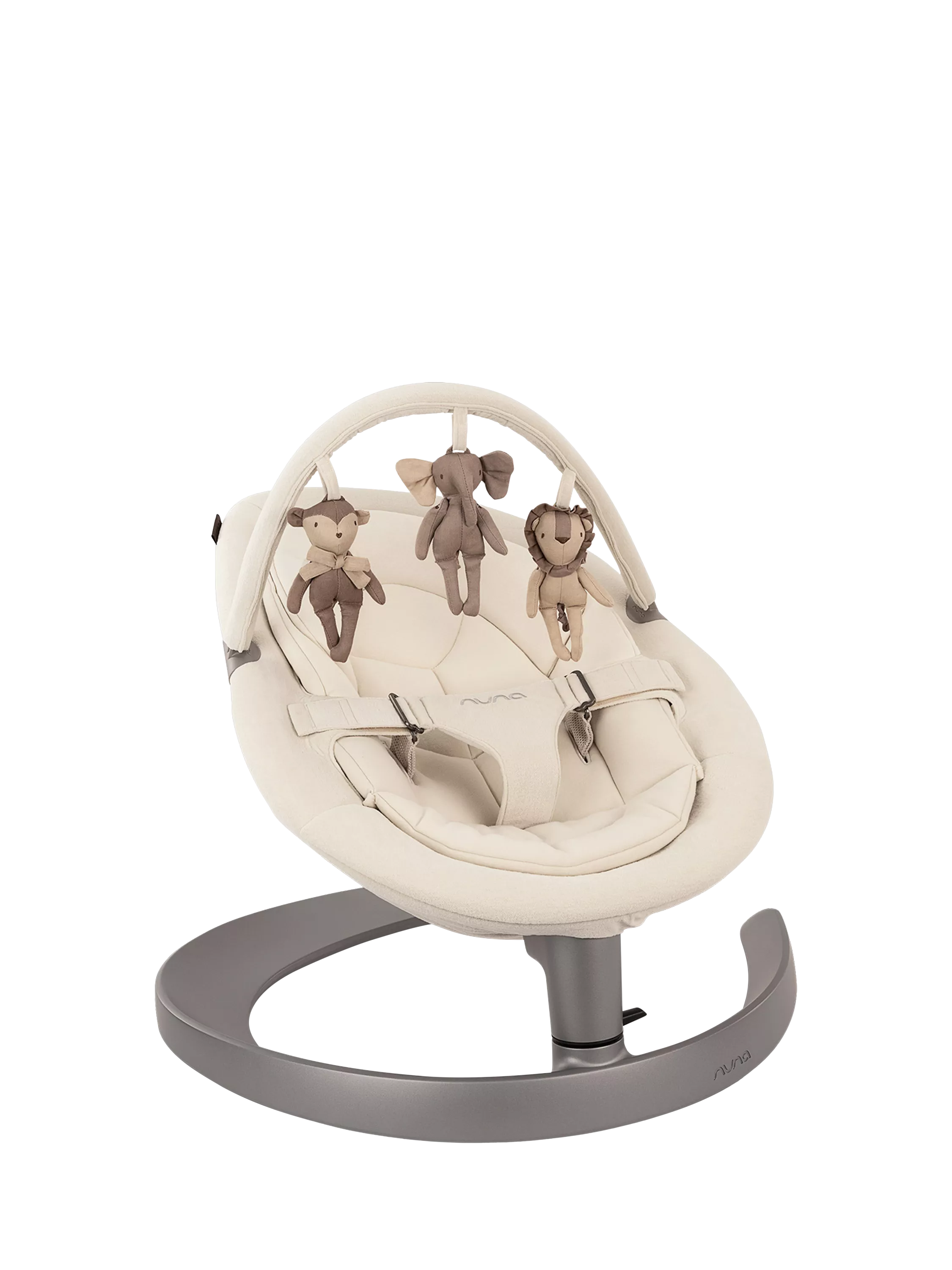 Nuna Leaf Grow bouncer Cloud, imported from the UK