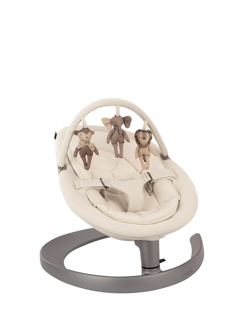 Nuna Leaf Grow bouncer Cloud, imported from the UK