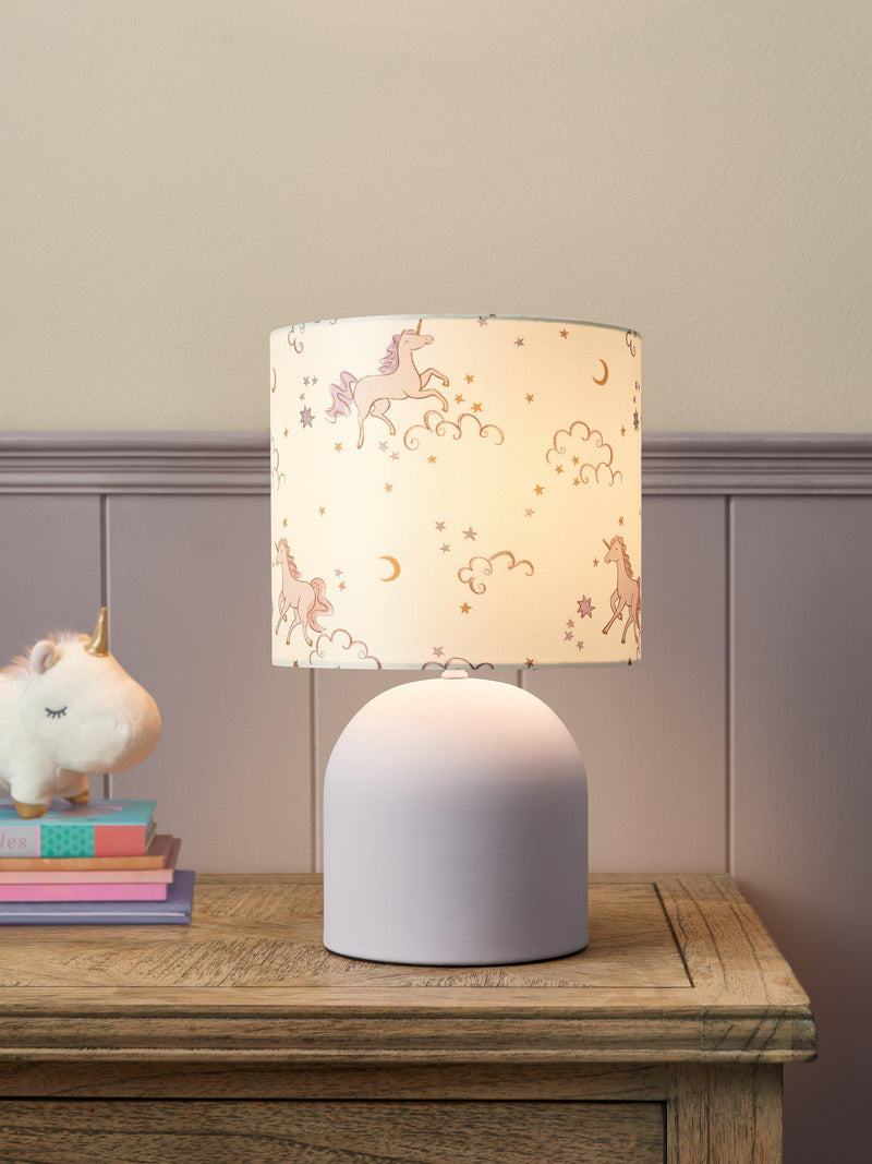 John Lewis unicorn kids bedside lamp 30cm (British brand)