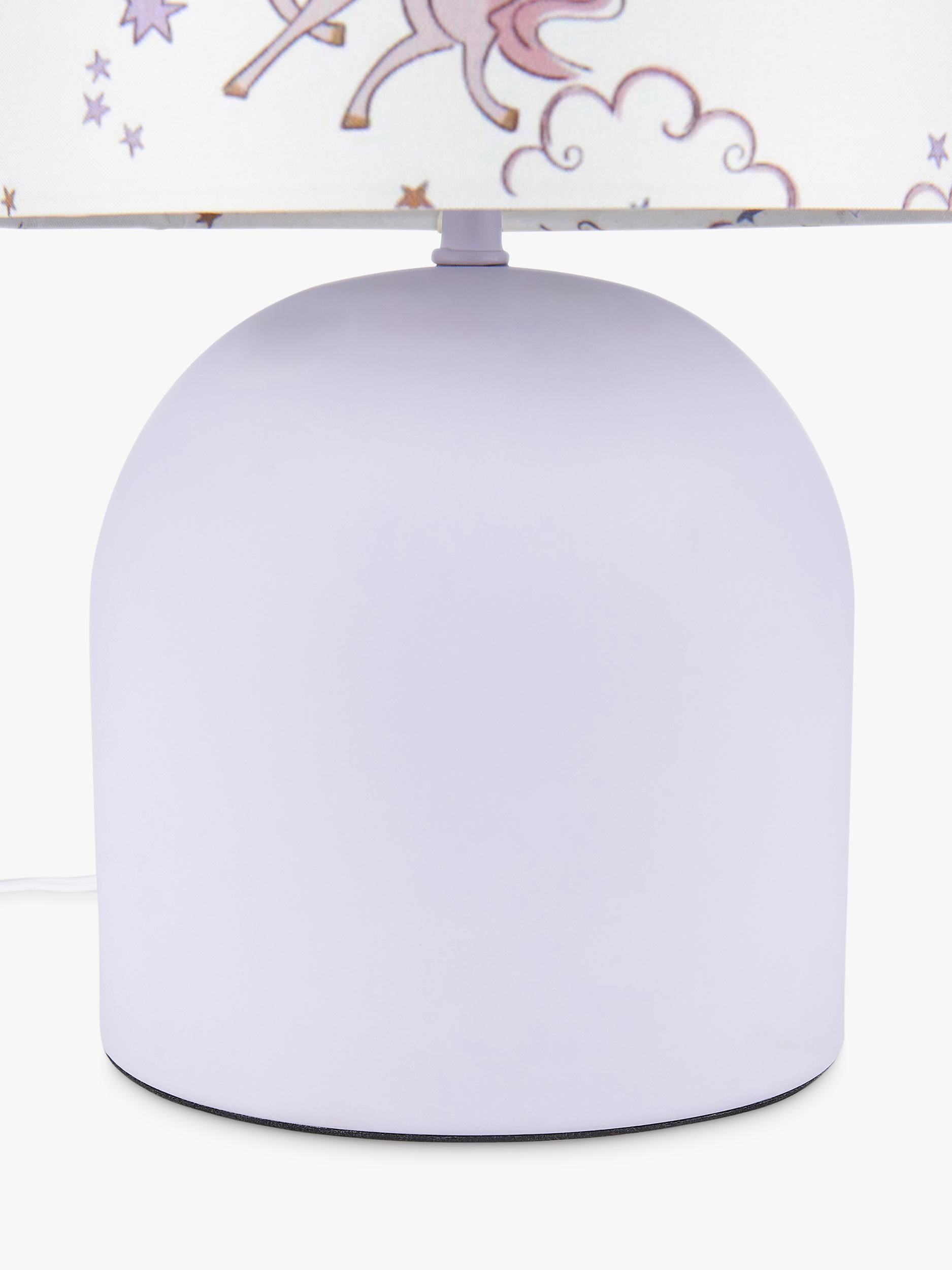John Lewis unicorn kids bedside lamp 30cm (British brand)