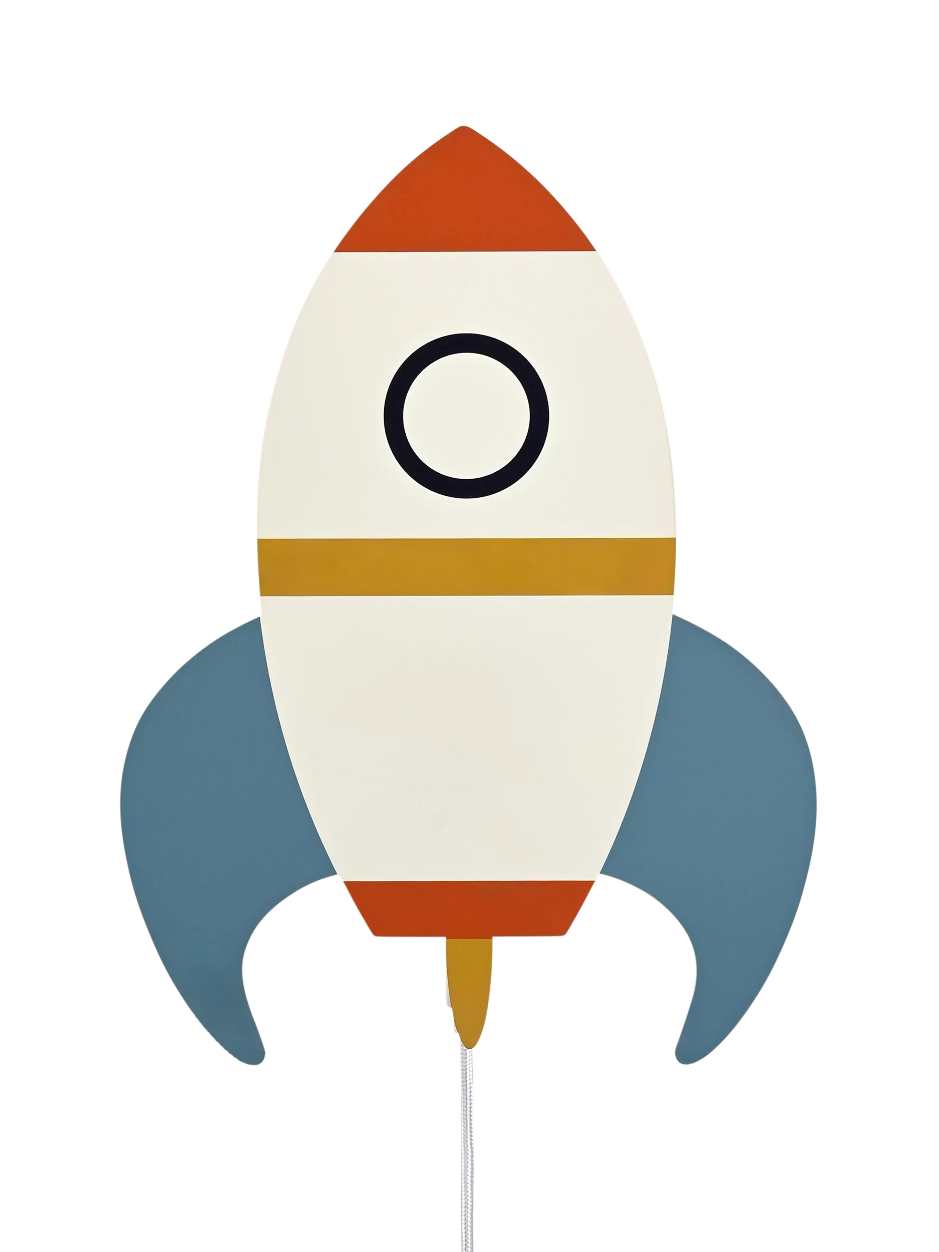 John Lewis kids rocket wall light painted finish - British product