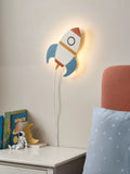 John Lewis kids rocket wall light painted finish - British product