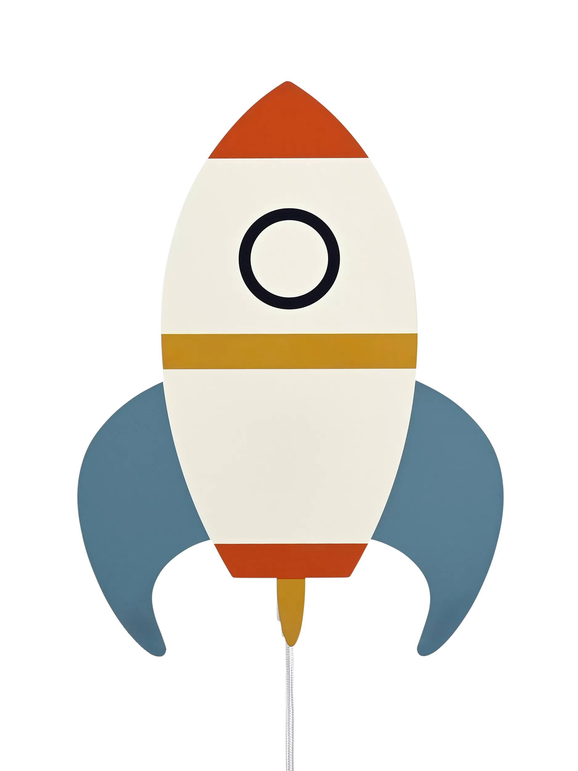 John Lewis kids rocket wall light painted finish - British product