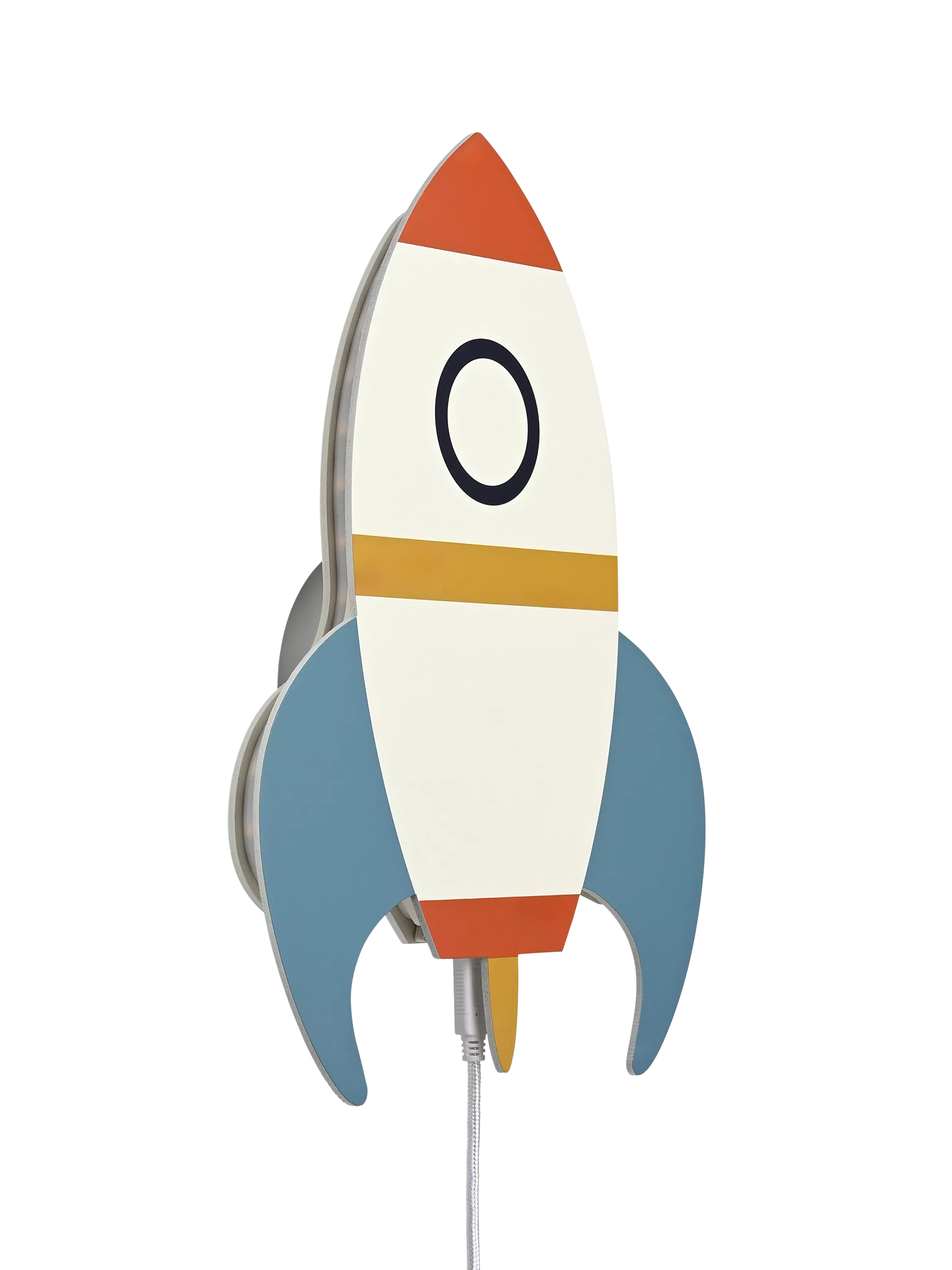 John Lewis kids rocket wall light painted finish - British product