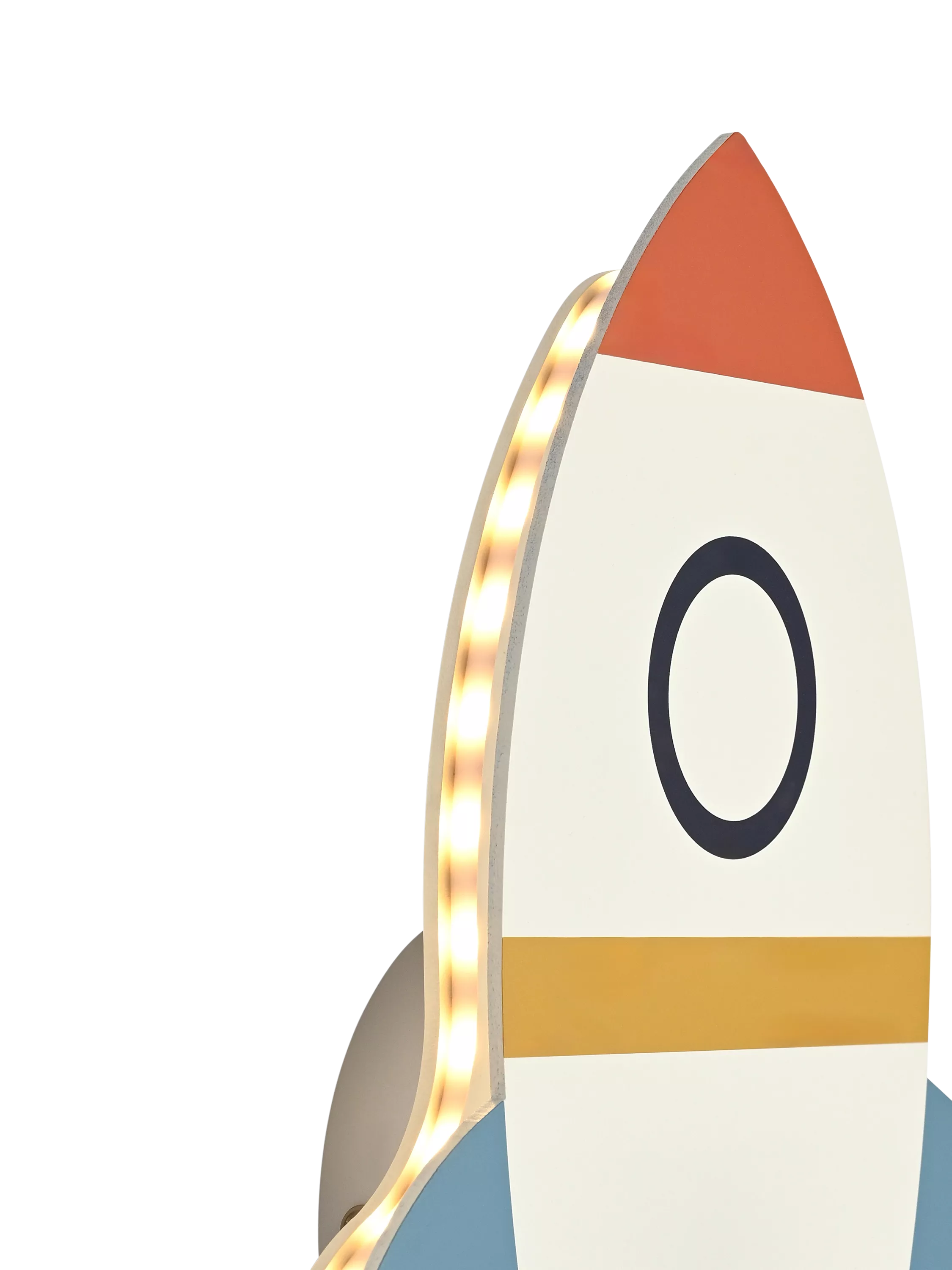 John Lewis kids rocket wall light painted finish - British product