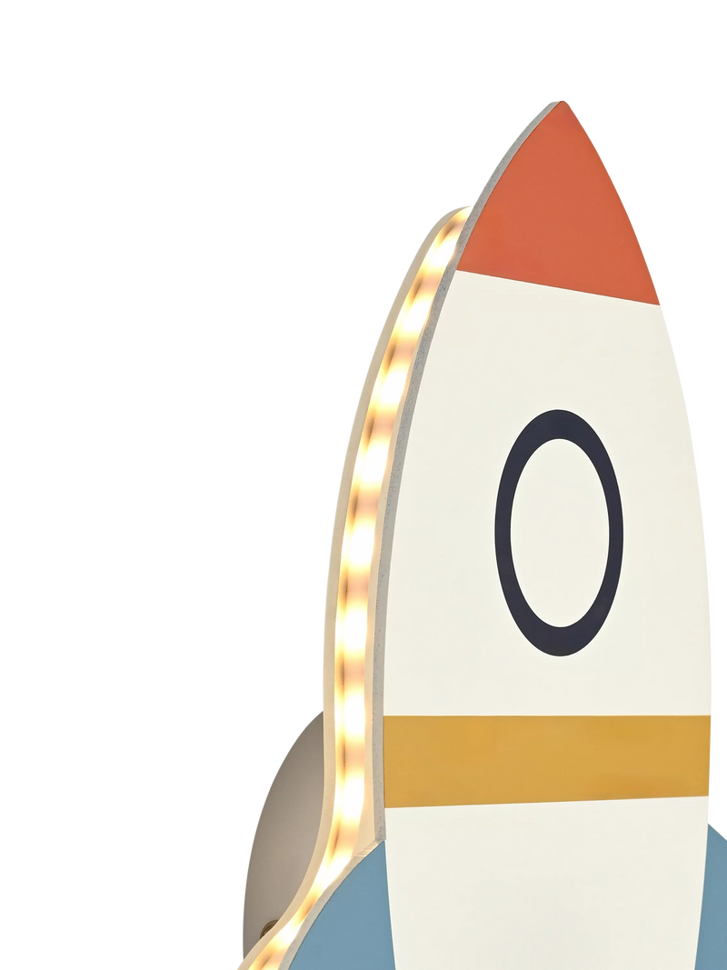 John Lewis kids rocket wall light painted finish - British product