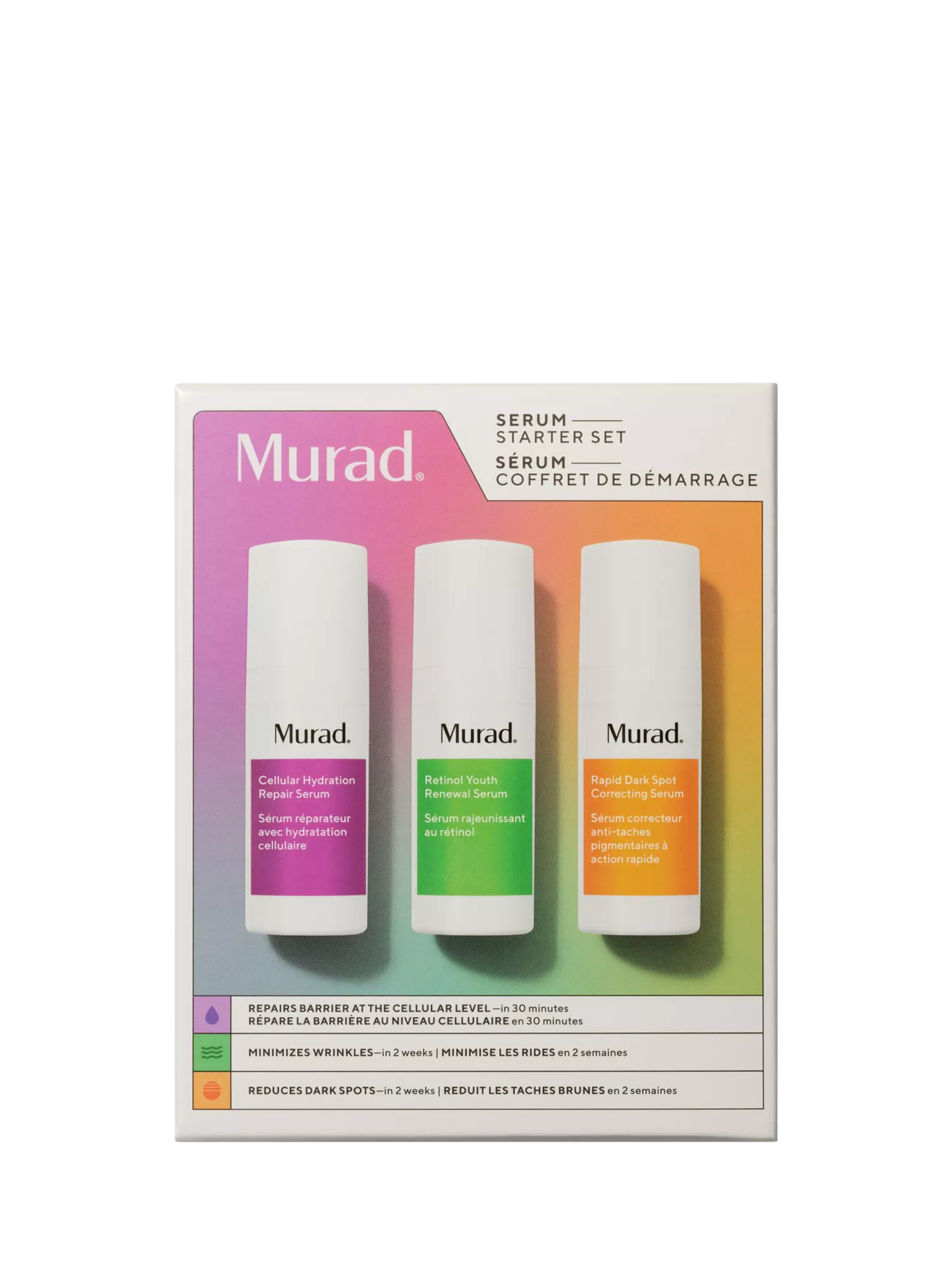 Murad serum starter kit gift set 3x10ml - British product