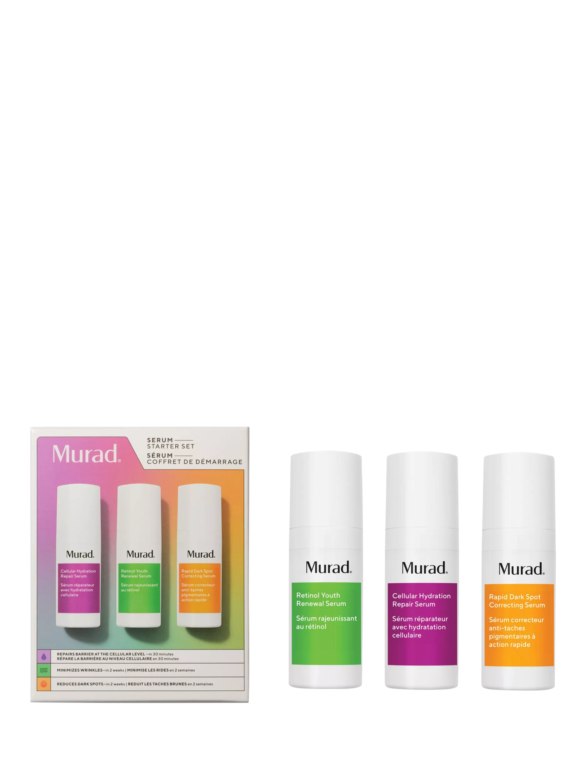 Murad serum starter kit gift set 3x10ml - British product