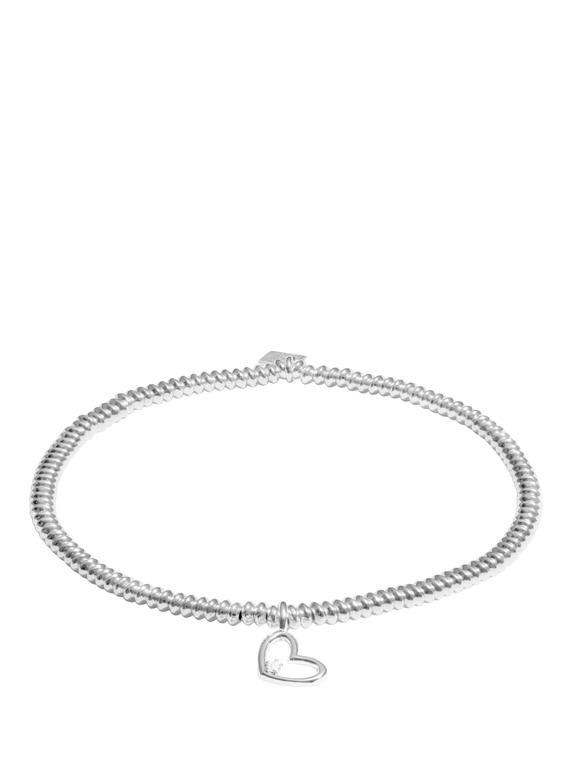 Joma Jewellery lab grown diamond 18th birthday bracelet silver - British product