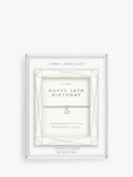 Joma Jewellery lab grown diamond 18th birthday bracelet silver - British product