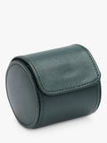 WOLF British Racing pebble grain leather single watch roll, UK version