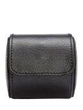 WOLF British Racing Pebble Grain Leather Single Watch Roll