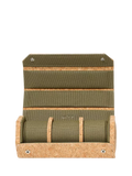 WOLF natural cork triple hexagonal watch roll - British product