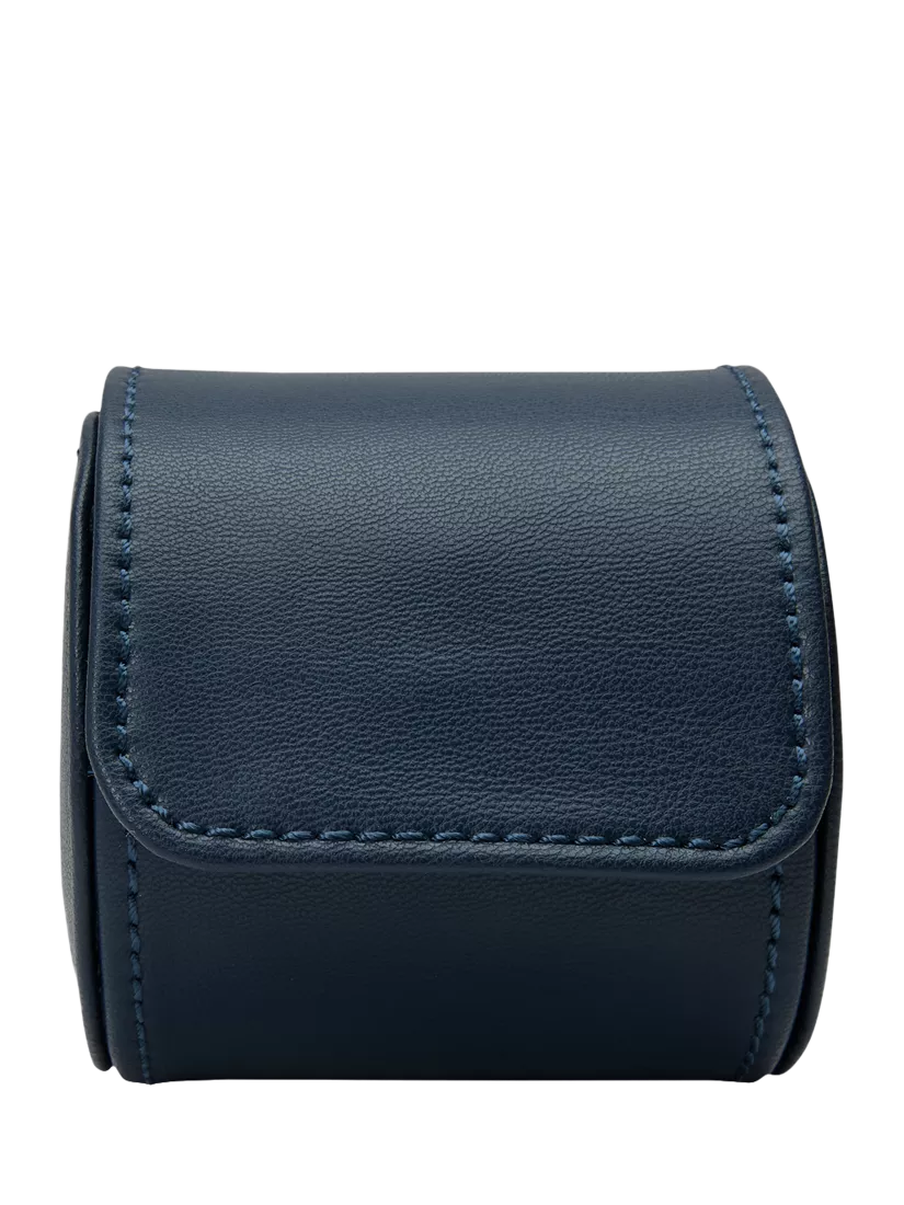 WOLF Earth single vegan apple leather watch roll, imported from the UK