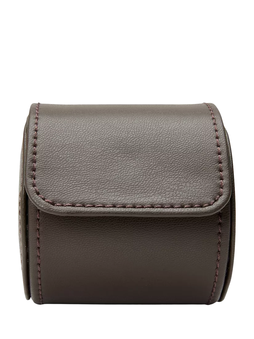WOLF Earth Single Vegan Apple Leather Watch Roll