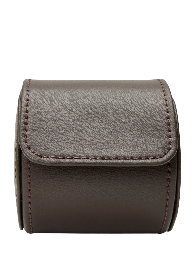 WOLF Earth Single Vegan Apple Leather Watch Roll