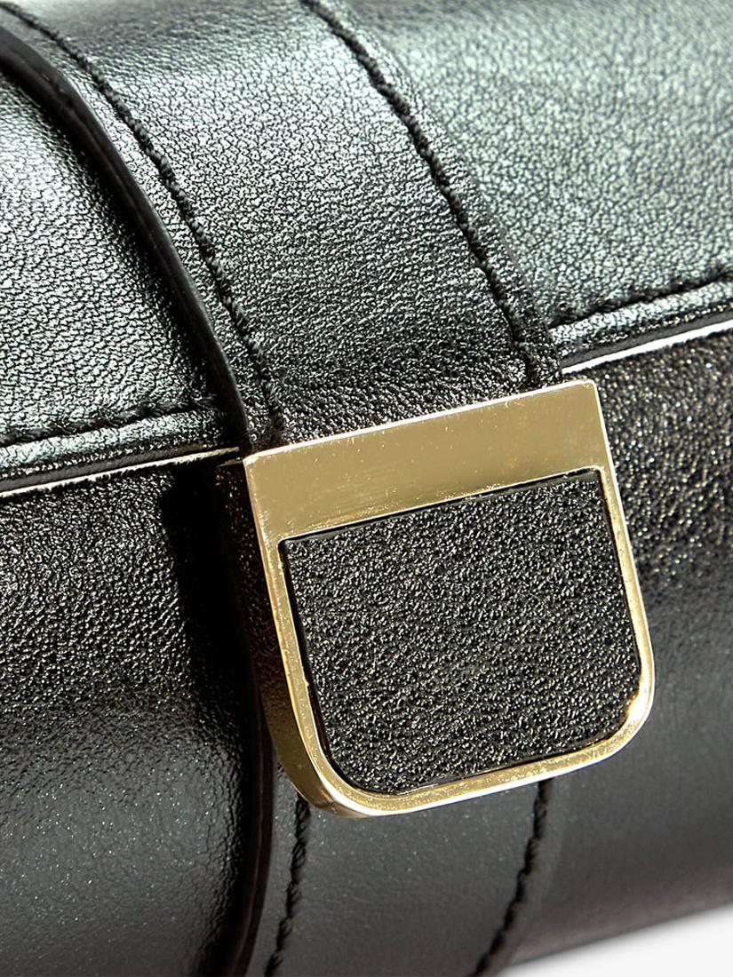 WOLF Palermo leather double watch roll 19.7cm - British product