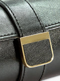 WOLF Palermo leather double watch roll 19.7cm - British product
