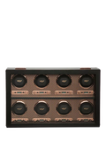 WOLF watch winder vegan leather 8 module - British product