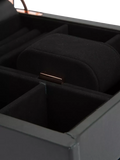 WOLF Axis vegan leather watch winder copper 1 module, UK version