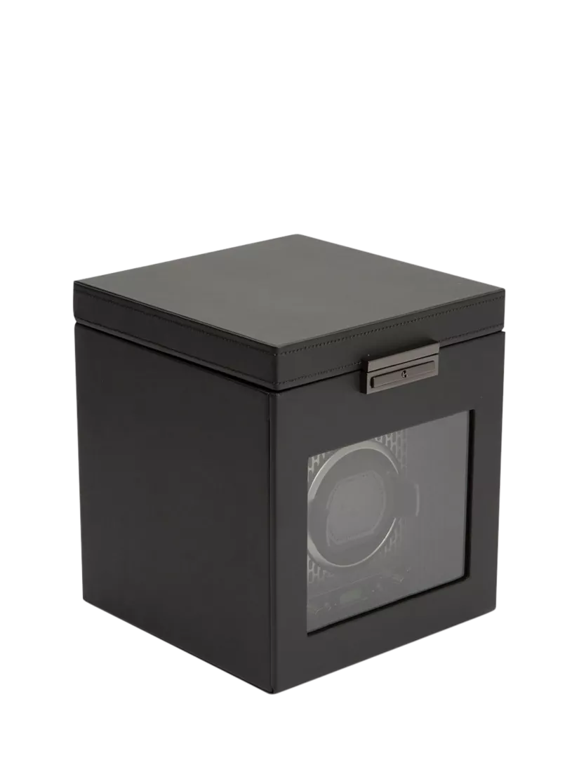 WOLF Axis vegan leather watch winder, imported from the UK